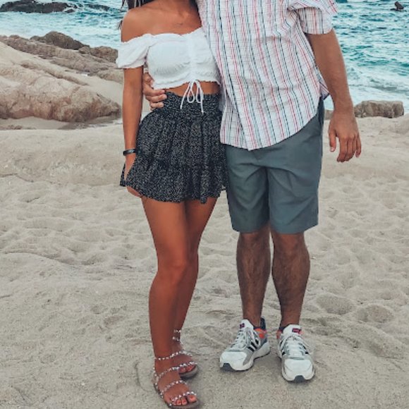 Garage Tops - White Crop Top